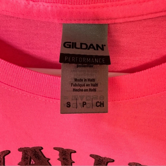 🔹5/$25🔹 Gildan Morgan Wallen Hot Pink Short Sleeve Graphic T Shirt. Size Small - Picture 2 of 7